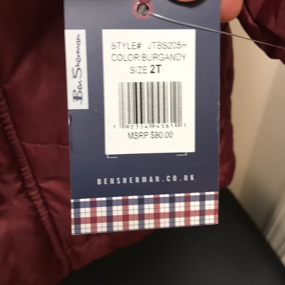 Ben Sherman Puffer Jacket - Picture 14 of 14